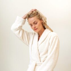 Bo Weevil Bathrobe - natural white - Image 3