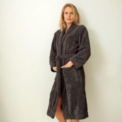 Bo Weevil Bathrobe – Anthracite- size XL – 994017