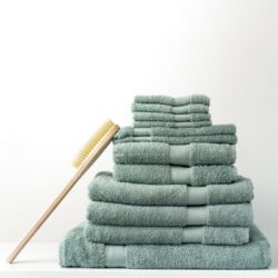 Bo Weevil Towels - mineral green - Image 3