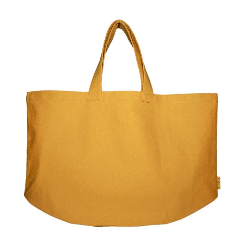 Bo Weevil Beach bag - golden yellow - heavy canvas - 60x38cm - 911020