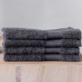 Bo Weevil towels - Anthracite - Image 6