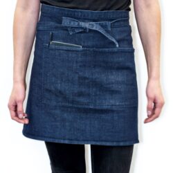 Bo Weevil Short catering apron (45x90cm) -  heavy denim GOTS - 920045