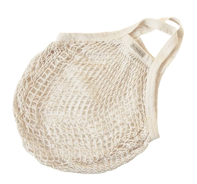 Bo Weevil Net bag with short handles - natural white - 901000