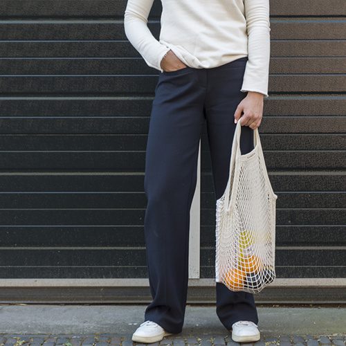 Bo Weevil Net bag with short handles - natural white - 901000 - Image 2