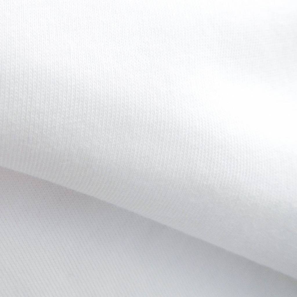 Bo Weevil Single jersey 30/1 - optical white - GOTS - 705011