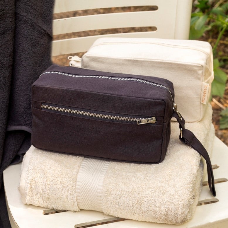 Bo Weevil Rectangular toiletry bag M - anthracite - 929017 - Image 2