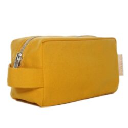 Bo weevil Rectangular toiletry bag S - golden yellow - GOTS -925020