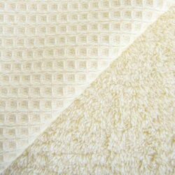 Bo Weevil Waffle Terry - natural (unbleached) - GOTS - 634000