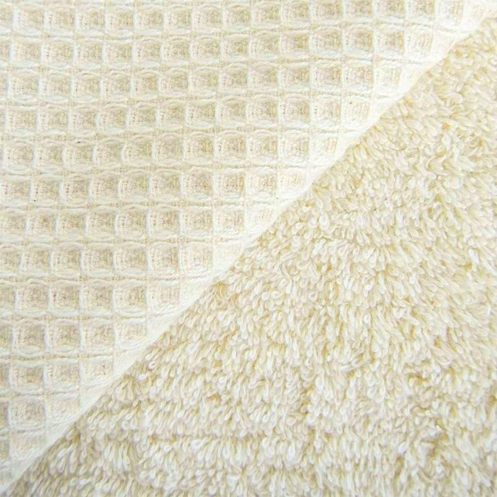 Bo Weevil Waffle Terry - natural (unbleached) - GOTS - 634000