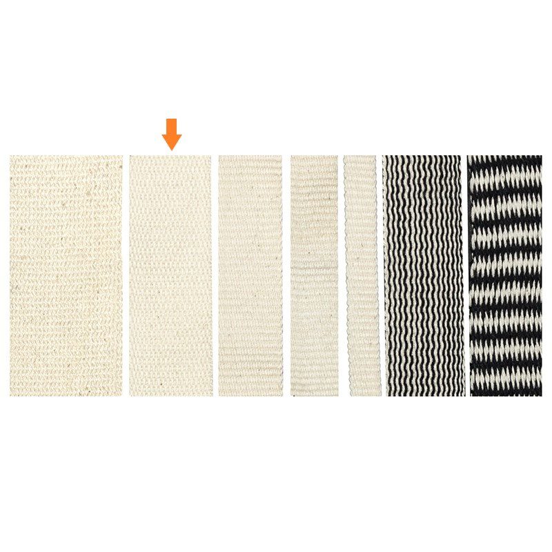 Bo Weevil Woven tape - 25 mm made of 100% organic cotton - 006025 - Image 2