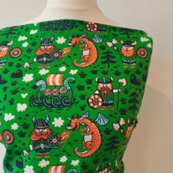 Hazeltjes Vikings Green, organic jersey - Image 8