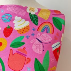 Hazeltjes Tea Time (Pink), organic jersey - Image 4