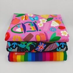 Hazeltjes Tea Time (Pink), organic jersey - Image 7