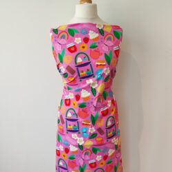 Hazeltjes Tea Time (Pink), organic jersey - Image 6