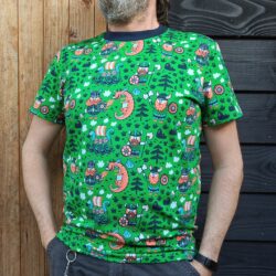 Hazeltjes Vikings Green, organic jersey - Image 12